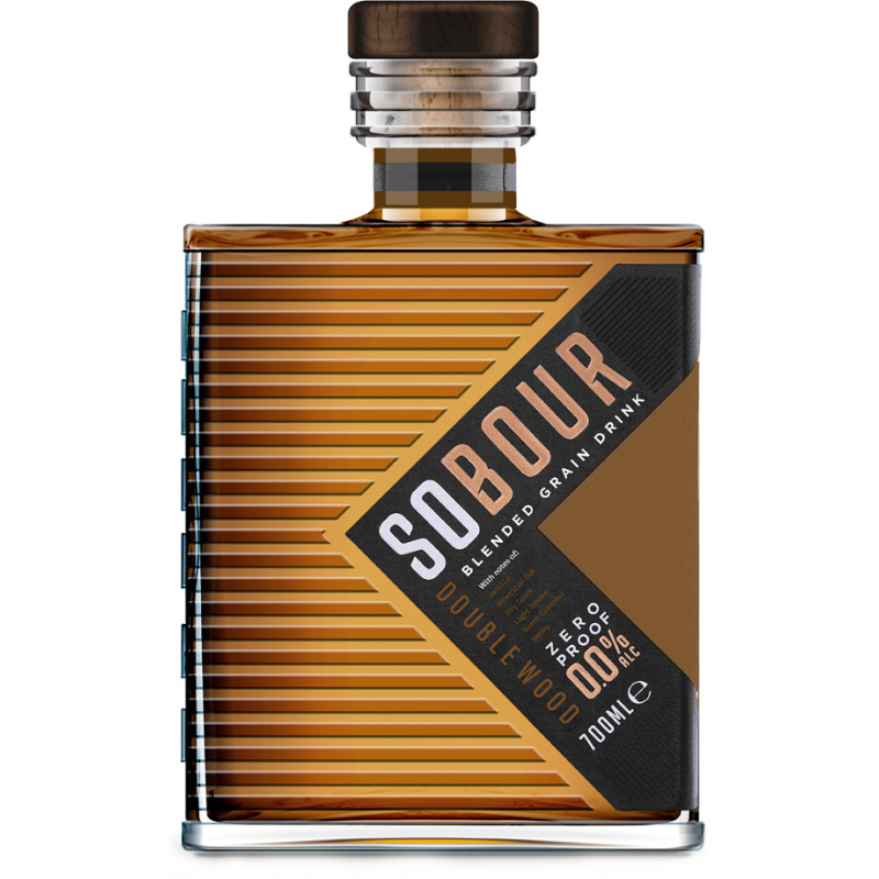 Sobour Zero Alcohol Double Wood Whiskey Alternative