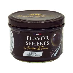 Brown Balsamic Glaze Spheres